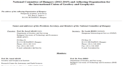 Desktop Screenshot of iugg.ggki.hu